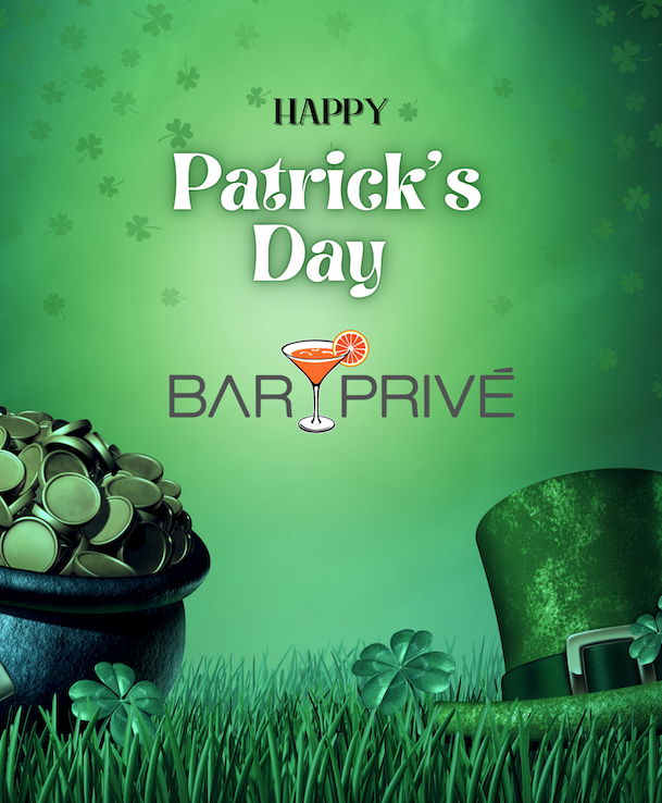 Happy Saint Patrick Day Bar privé