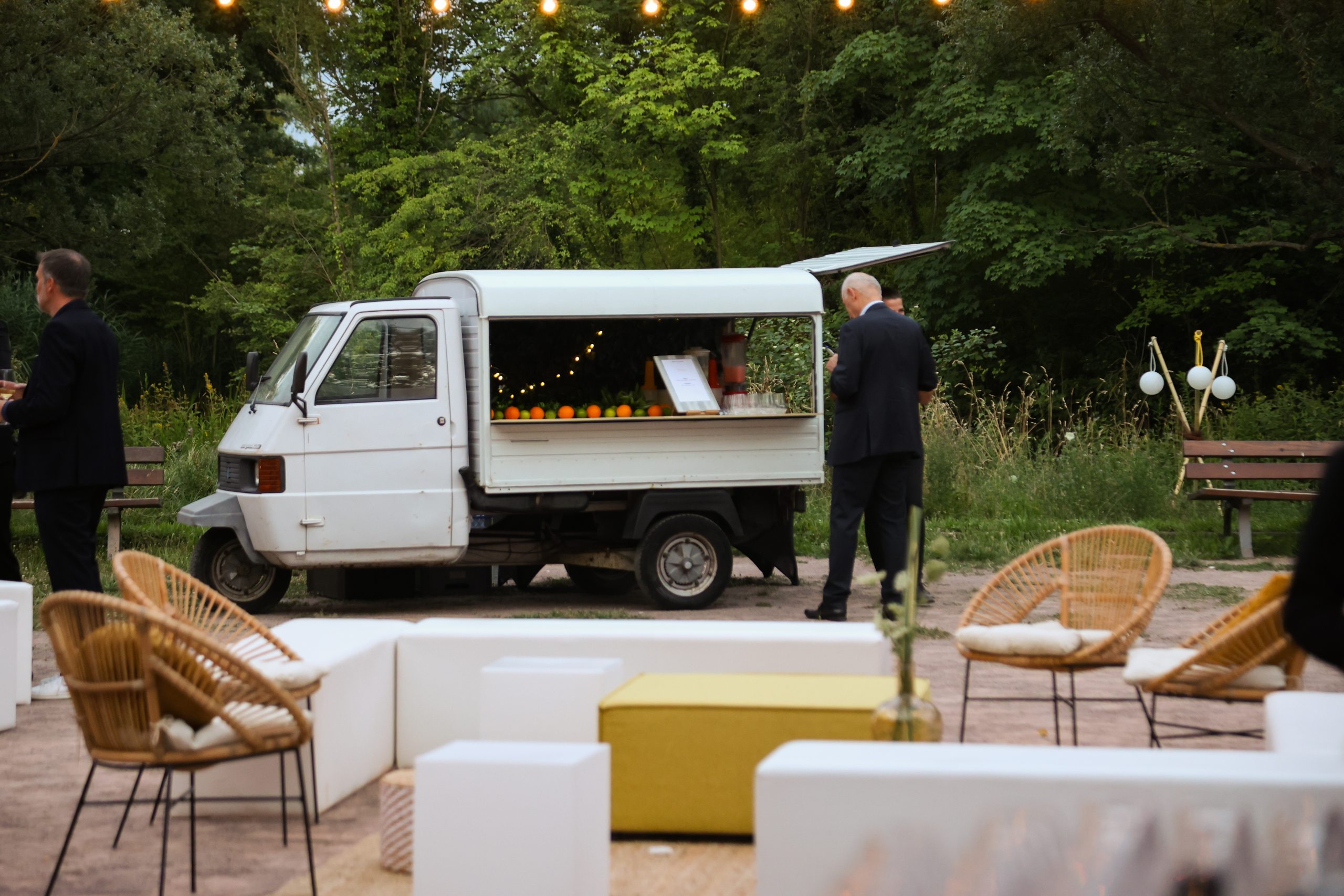 Bar à fruits mixés minute Bar Privé — smoothies préparés devant les invités