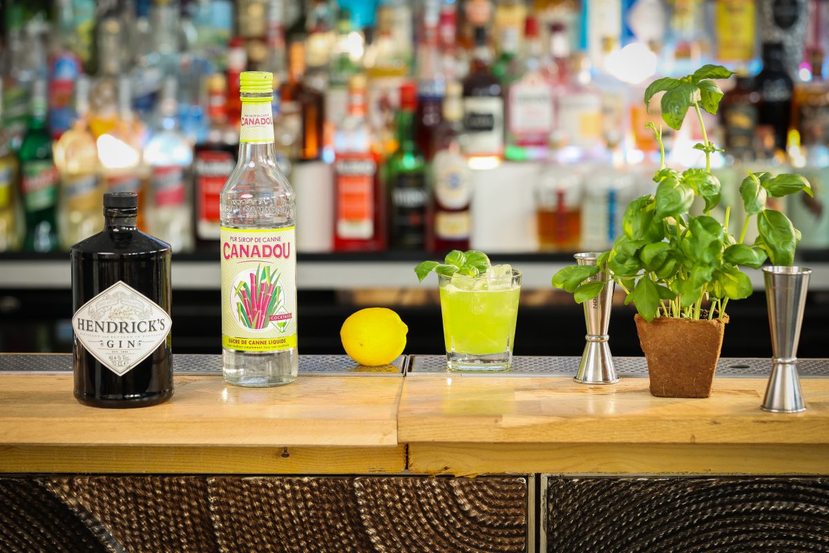 Cocktail Basil Smash